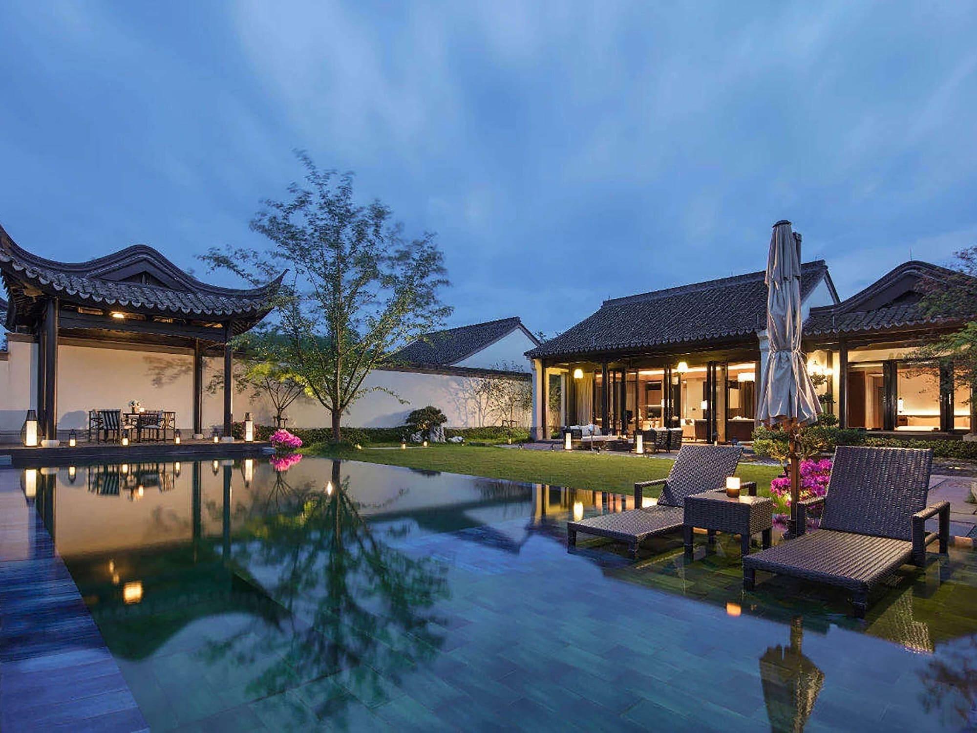 Banyan Tree Anji Hotel Huzhou Buitenkant foto